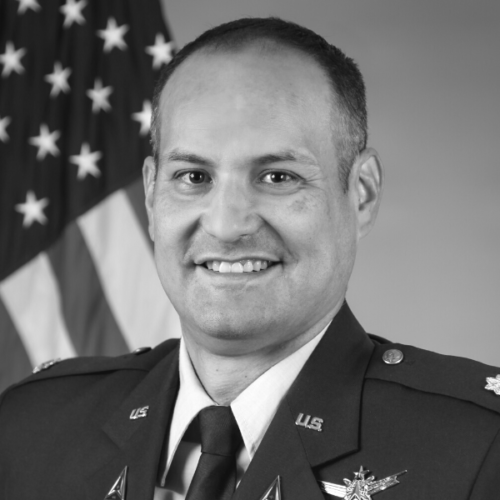 a black and white headshot photo of thomas nix