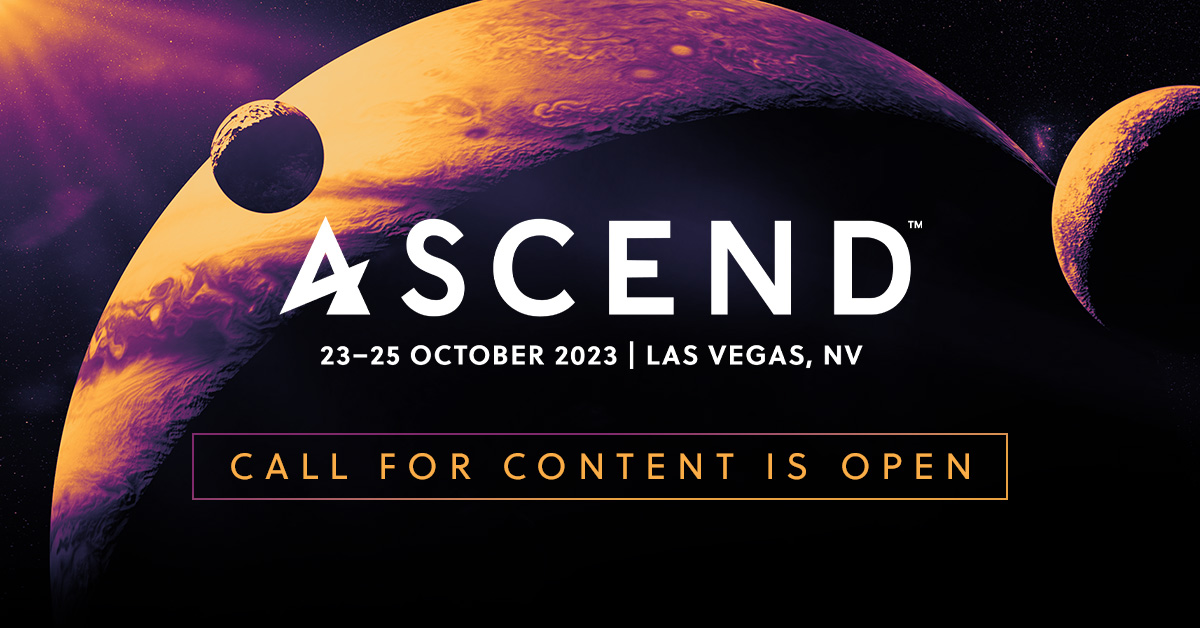 2024 ASCEND Call for Content Submission Guide
