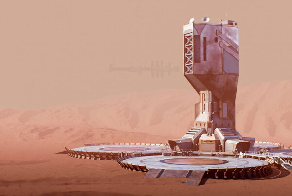 Mars Base Artist Impression iStock