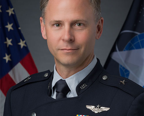 Brig Gen Nick Hague USSF